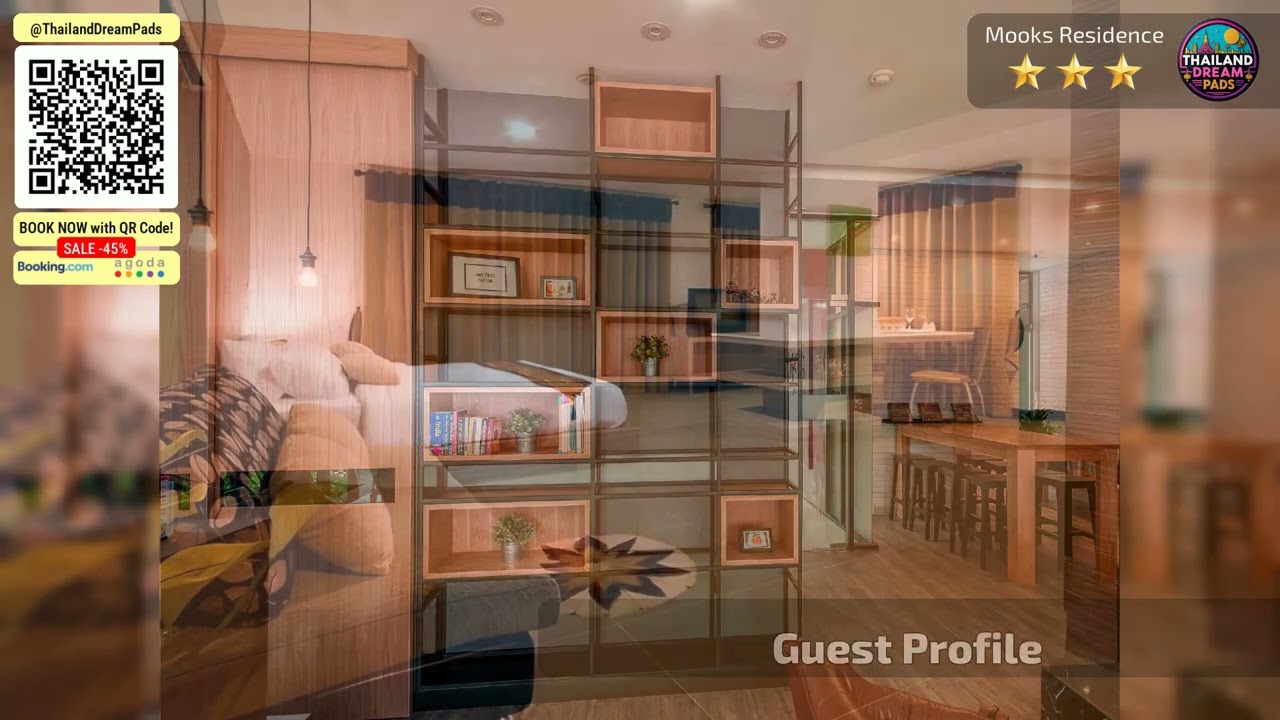 Mooks Residence - The Room Looks Crazy | Pattaya, Thailand🌟