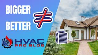 The Truth About Oversized HVAC Systems: Why Bigger Is Not Better Awful Thinking About All Hvac Systems The System Running Continuously May Not Be Bad Video