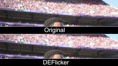 Stadium lighting and high-speed video - DEFlicker