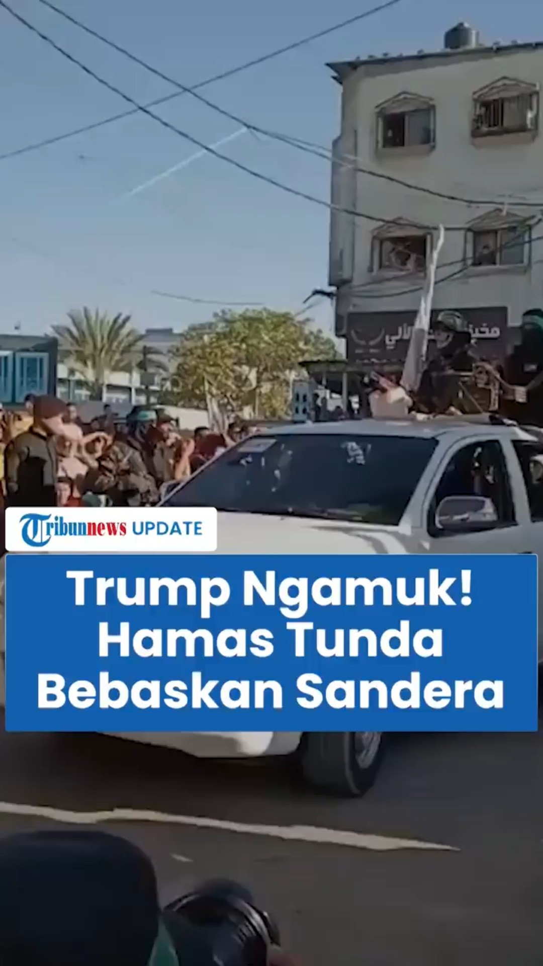 Hamas Tunda Pembebasan Sandera Gegara Israel Langgar Gencatan Senjata, Trump Marah Ancam Gaza Kacau