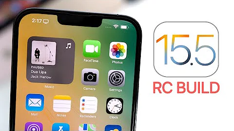 iOS 15.5 RC Released - What's New?