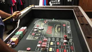 Craps Hawaii — $66 Inside (Trying to Make a Profit)