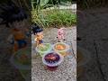Goku Doesn't Want to share, Majin Buu Gets Angry #dragonball #actionfigures #goku