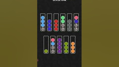 Ball sort puzzle level 340