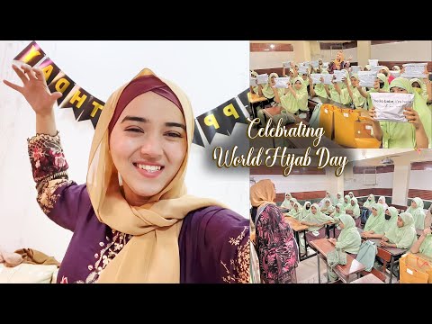 HOW I CELEBRATED WORLD HIJAB DAY || DONATING 50 HIJABS