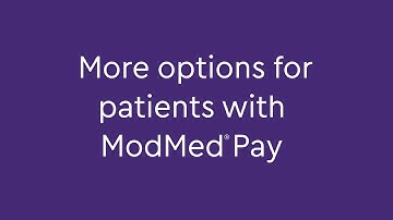 More Options for Patients With ModMed® Pay
