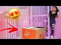 I MAILED MYSELF IN A BOX TO MY CRUSH'S HOUSE 😍📦 (she totally wants me)