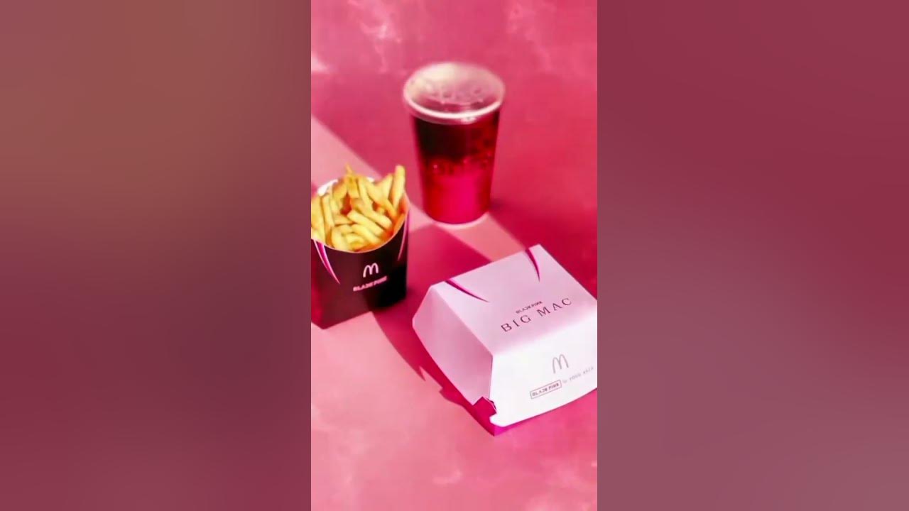 BLACKPINK x McDonald's Happy Meal!😍 blackpink 블랙핑그 worldtour 