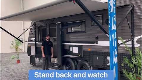Humpy Awnings - Electric Awning Operation