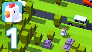 Crossy Road - Gameplay Walkthrough Part 1 - Tutorial (iOS, Android) screenshot 3