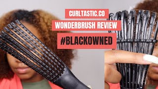 Detangle With Me | Wonderbrush Review | #BlackOwned