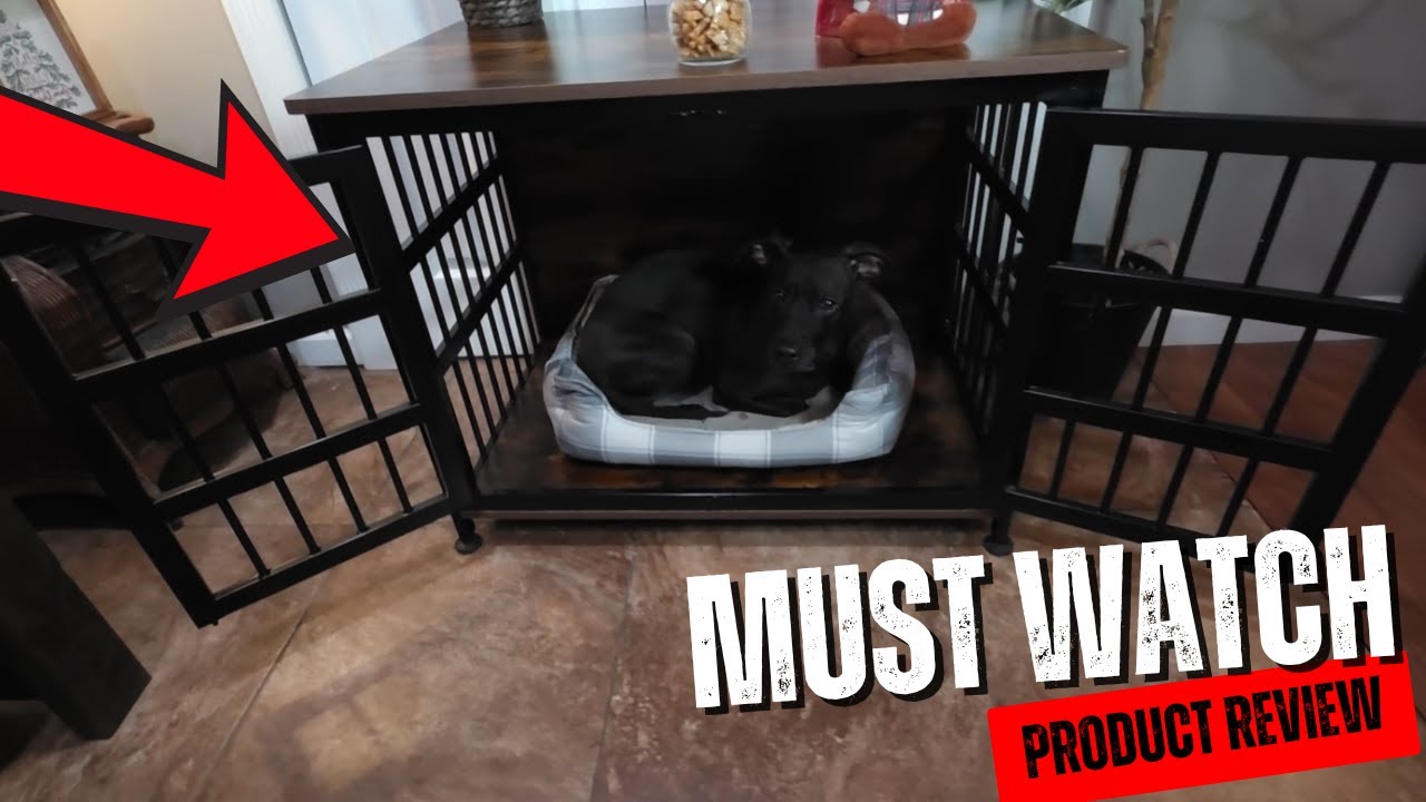Обзор мебели для собачьих клеток: идеальный приставной столик для вашего питомца.