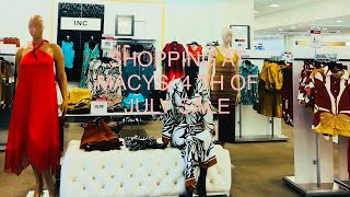 SHOPPING AT MACYS/ 4 TH OF JULY SALE..!!🛍️#shopping #macys #4thofjulysale ​⁠#az @marjiasultana2357