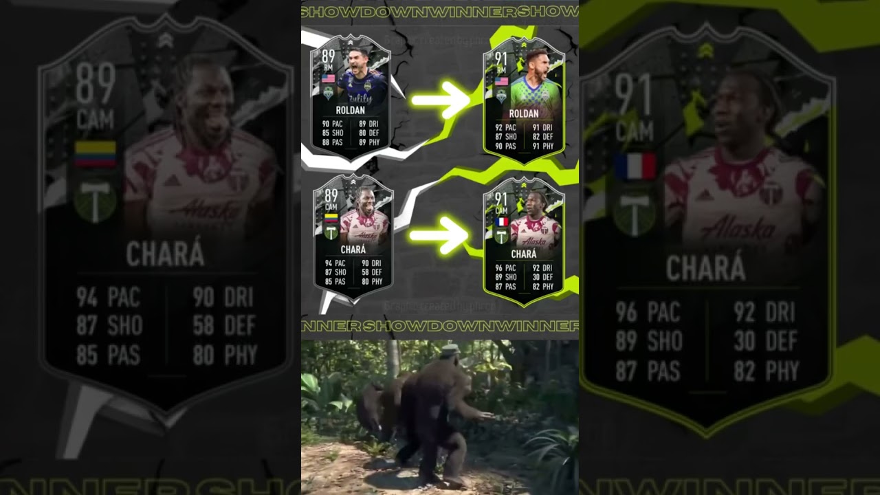 This is how these showdown cards may end up! 