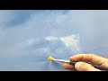 How to paint clouds - quick cloud painting alla prima technique