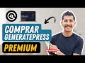 ✅ Cómo COMPRAR Generatepress PREMIUM | ⇨ Tutorial sencillo
