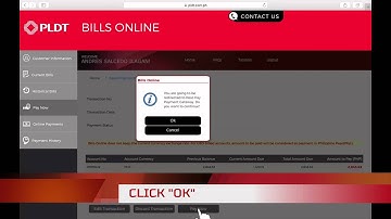 PLDT Bills Online Videotorials : How to pay your bills