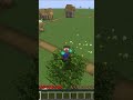 Minecraft but I can’t touch grass 😱🌿|#minecraft #shorts