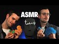 Twins asmr soin  quatre mains avec mon jumeau