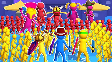 Join Clash 3d 👾|🕌 All Max Levels (Android, ios) Gameplay🎮(Level 11- 12)