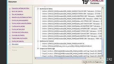 Configuración de instancia de una base de datos en oracle con dbca