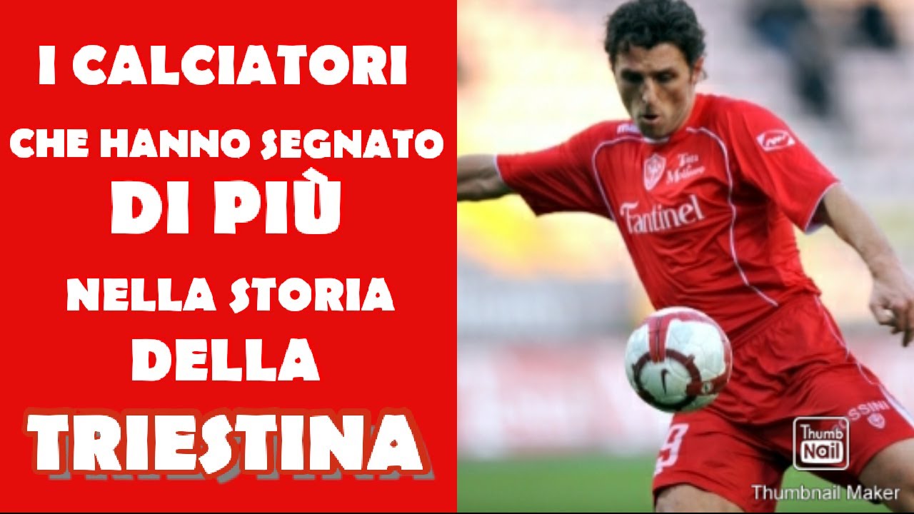 I cinque calciatori che hanno segnato PIÙ GOAL nella STORIA DELLA TRIESTINA