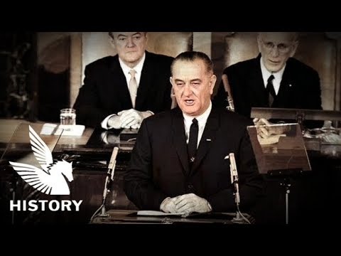 【日本語字幕】ジョンソン大統領演説 "私たちは必ず勝利する" - President Lyndon Johnson Speech "We Shall Overcome"