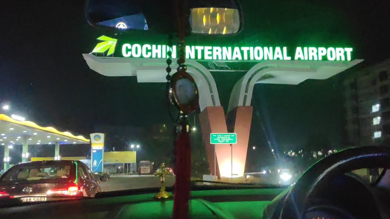 COCHIN INTERNATIONAL AIRPORT COK Night View YouTube cochin-international-airport-cok-night-view-youtube