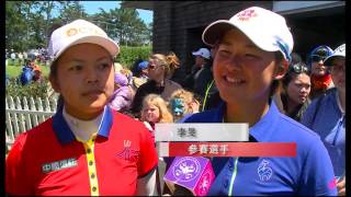04262016 2016裙襬搖搖LPGA菁英賽閉幕 華裔選手表現優秀 比賽由中國信託贊助 持續栽培高球新秀 為提升台灣高球水準努力