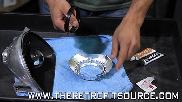 TRS Tips: How to Mount Shrouds Properly For a Headlight Projector Retrofit Upgrade