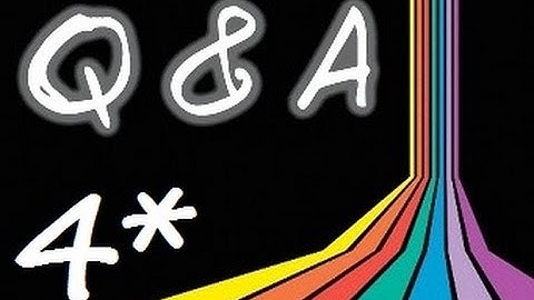 Questions & Answers - MW3 -  Episode 4