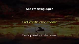 Video thumbnail of "AnnenMayKantereit - Barfuß am Klavier (Lyrics - Text - Letra español)"