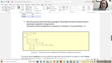 CIS11 Lab 6: Fibonacci in LC-3