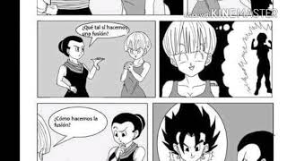 La fusión de Bulma y milk