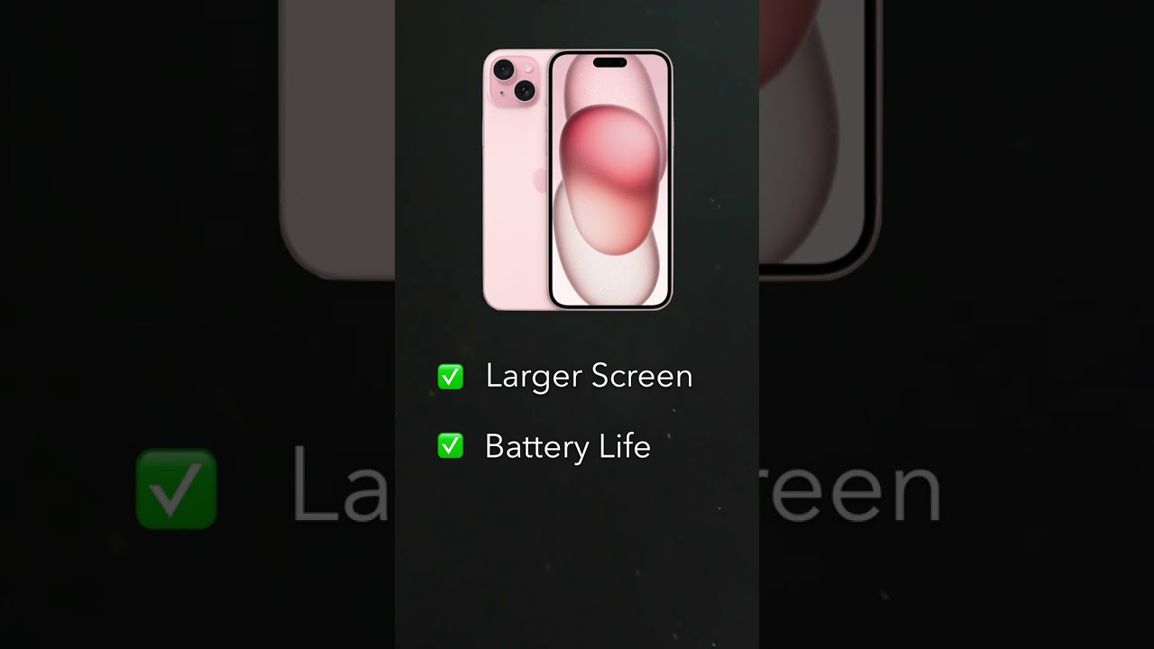 iPhone 15 vs 15 Plus | Main Differences!