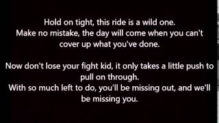 Video thumbnail of "Missing You - All Time Low (Lyrics)"