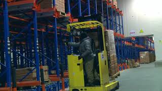 Shuttle racking case study  Cold chain