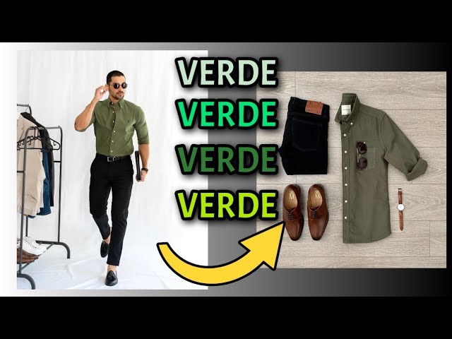como COMBINAR prendas de color VERDE!! (pantalones, chaquetas, zapatillas, etc...) - YouTube