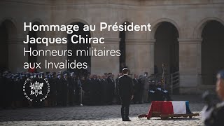 Honneurs funèbres militaires rendus au Président Jacques CHIRAC, Hôtel national des Invalides