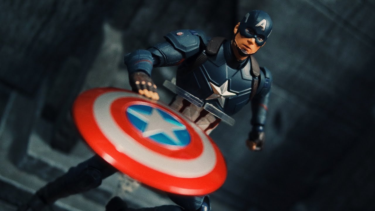 Bandai CAPTAIN AMERICA SH Figuarts Avengers Endgame Review BR / DiegoHDM 