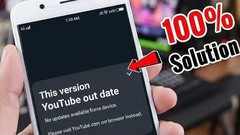 How to install youtube to old phones and tablets 4.4.2 Youtube update Issues in Old Phones
