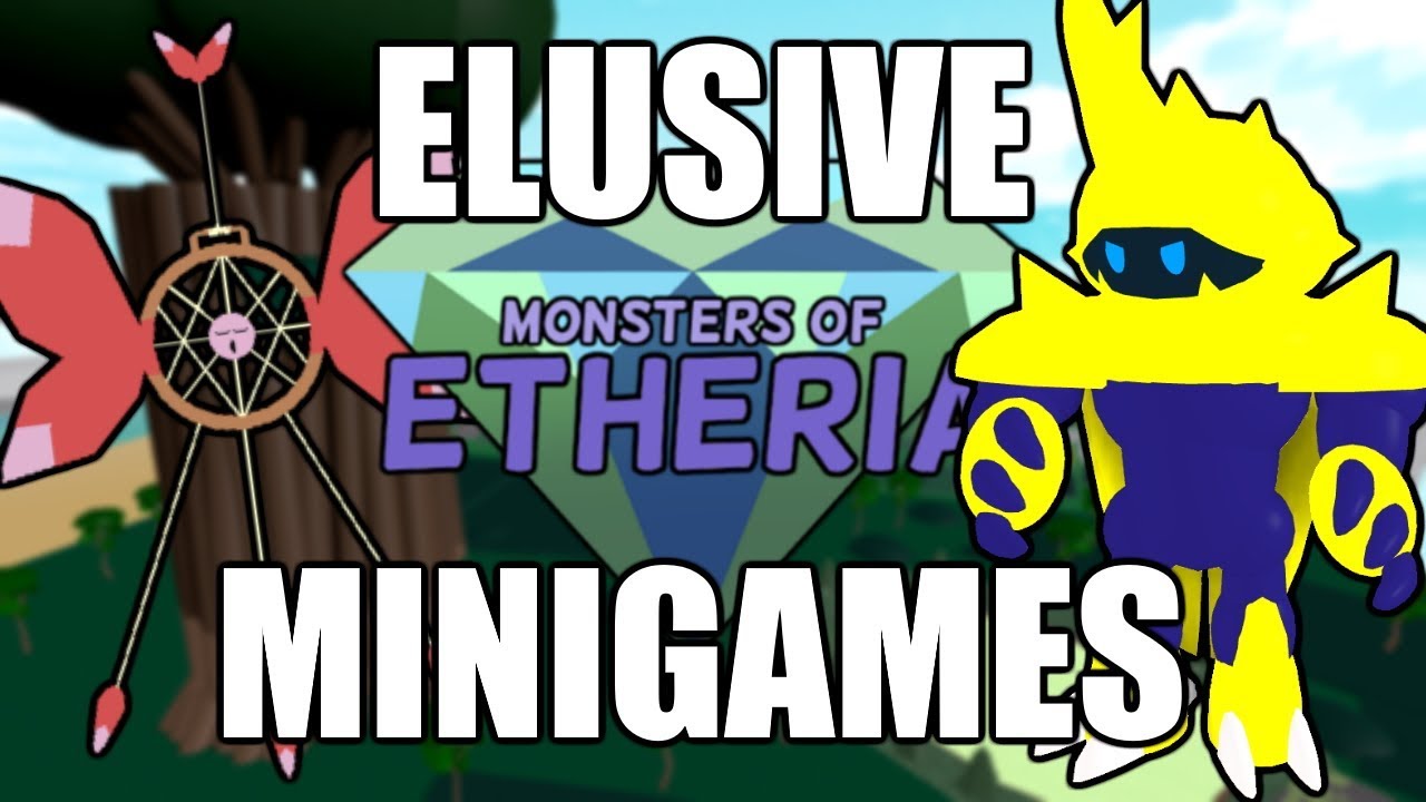 Beat These Minigames For Rare Elusive Skins Monsters Of Etheria