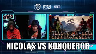 MK1: NICOLAS VS KONQUEROR | JOHNNY CAGE VS KENSHI | KOMBATE LATINOAMERICANO