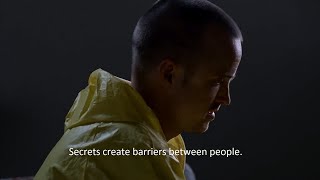 Secrets create barriers between people | Walter white & Jesse Pinkman | Breaking Bad S05E06 Scene