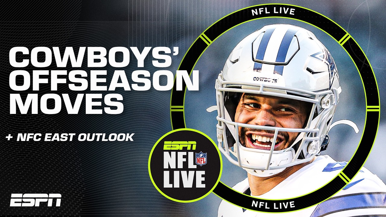 Have the Cowboys improved enough to be Super Bowl contenders? 👀 + Commanders offseason | NFL Live