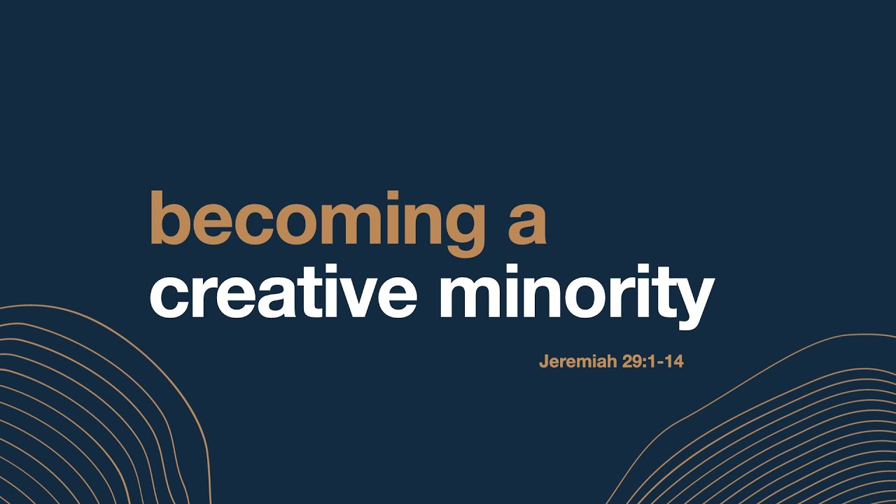 Becoming a Creative Minority - YouTube