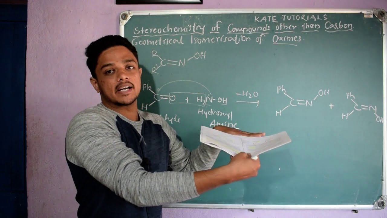 5 Syn, Anti Nomenclature of Oximes | Stereochemistry of Oximes (Nitrogen Compounds)