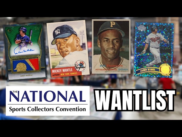 I'm Going To The 2026 National Sports Collectors Convention To