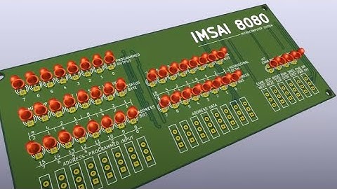 #2118 Tiny IMSAI 8080 Computer (part 1 of 2)