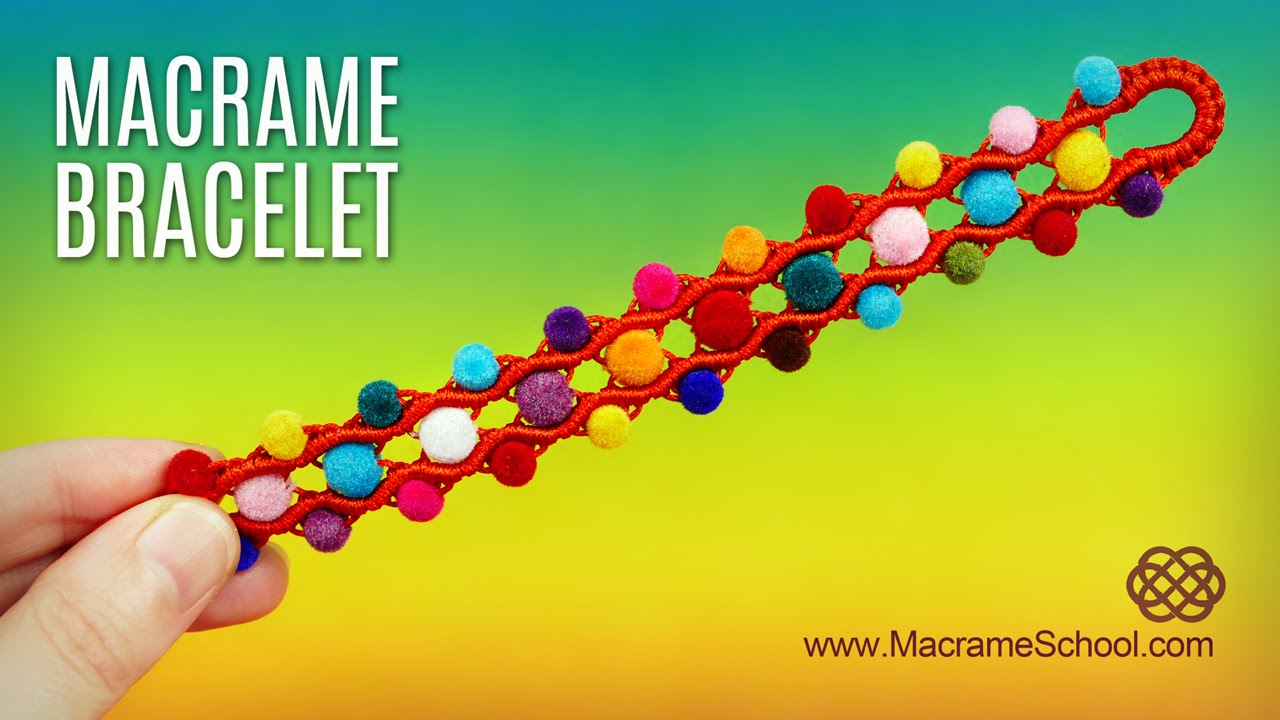 hobby lobby commack Bubbly Wave Bracelet (Teaser) Macrame School